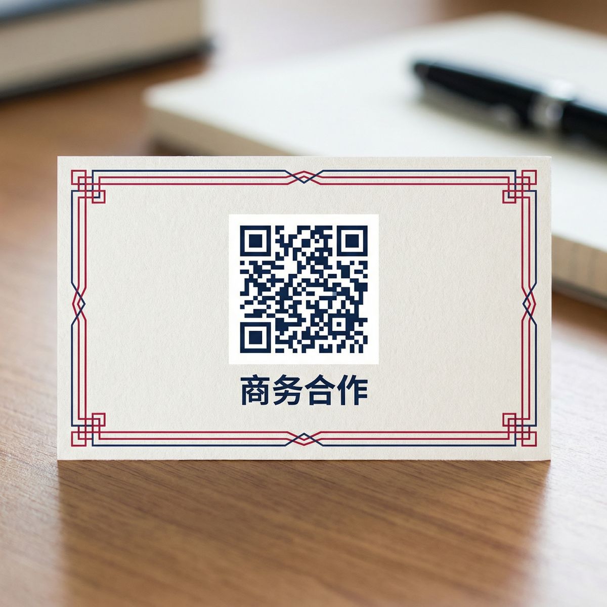 小欣奈商务二维码